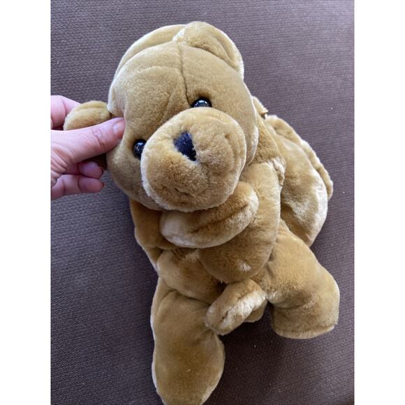 Beverly Hills Teddy Bear Company Chuplan CJ Plush Bear Drawstring Bag Plush - Picture 1 of 12